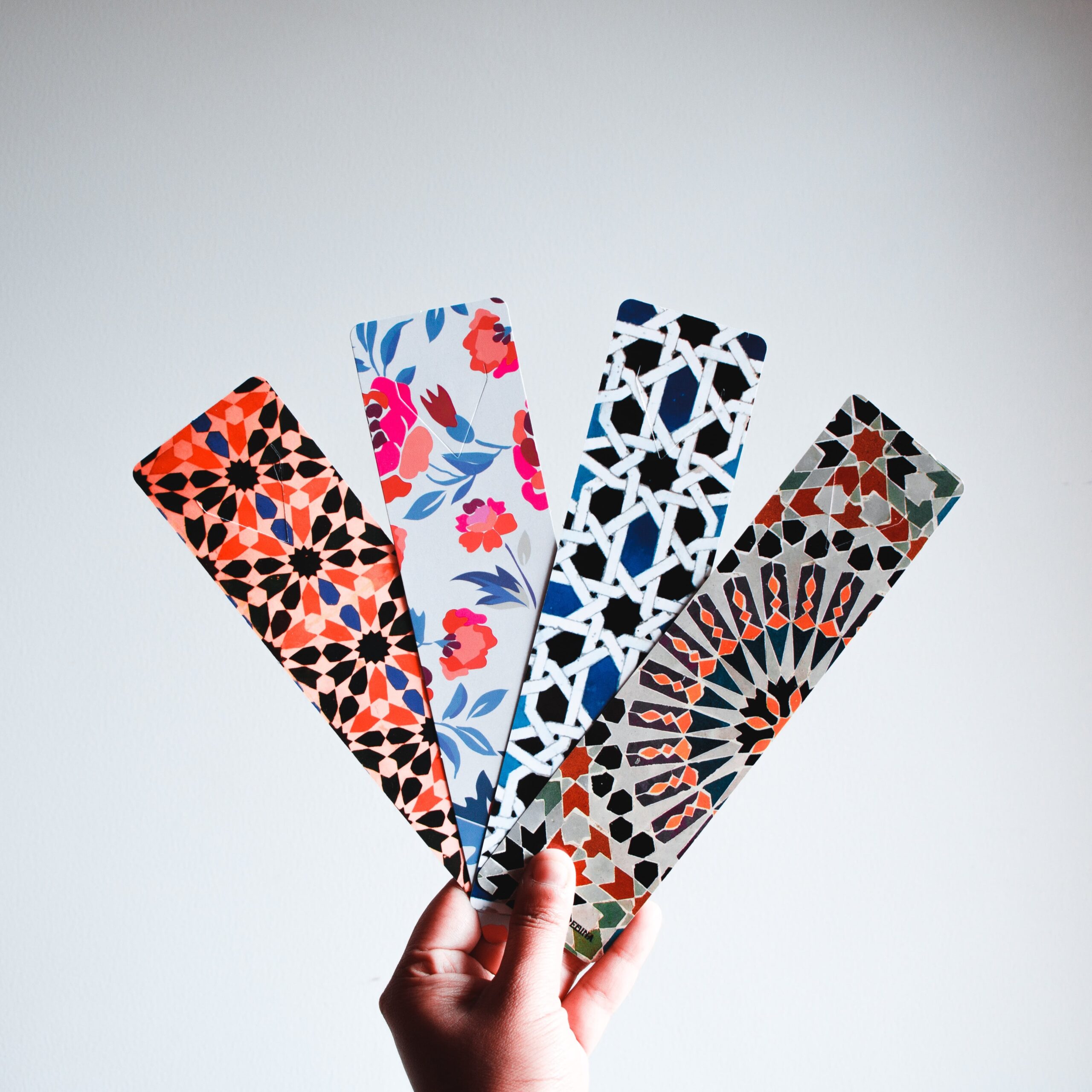 Acrylic Painted Bookmarks - Pack B