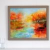 Autumn Park In Acrylic